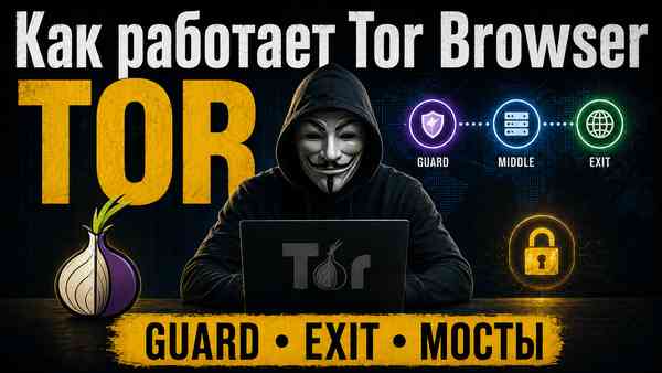Как работает Tor Browser: луковая маршрутизация, цепочки, мосты и слабые места