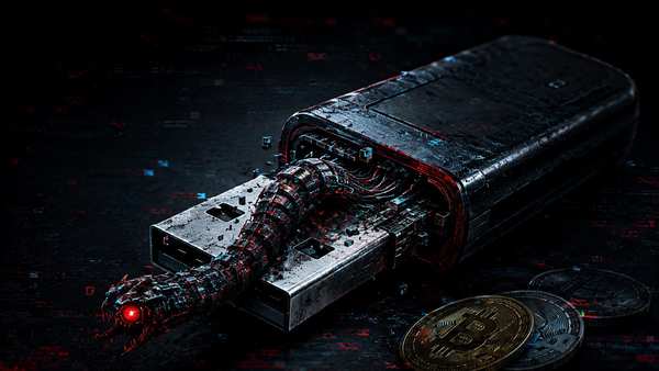 USB-червь распространяет малварь для кражи криптовалюты