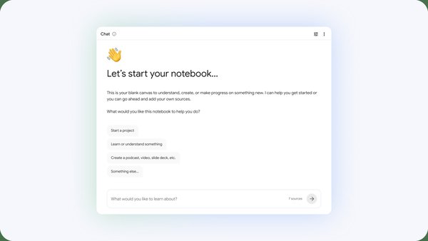 Обновление NotebookLM Gemini 3.5 добавляет облачный компьютер и помогает находить источники