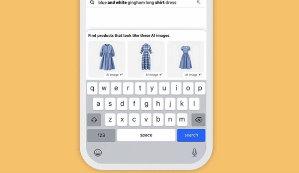 Панель поиска Amazon создаст продукты, созданные искусственным интеллектом, которые вы не сможете купить