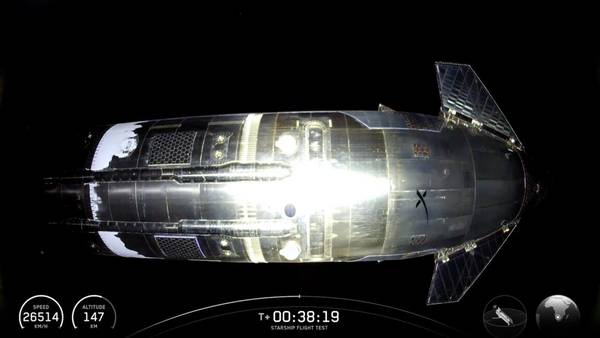 Starship V3 от SpaceX — работа все еще в стадии разработки — в основном успешный первый полет