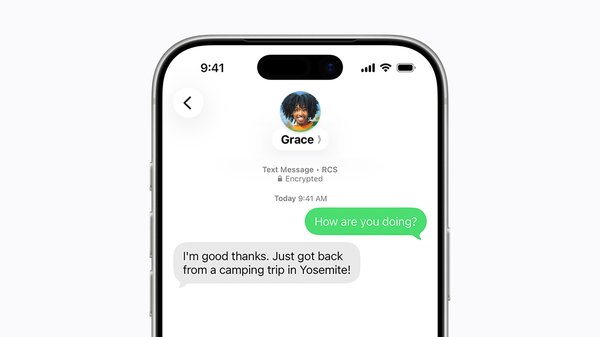 Обмен сообщениями RCS со сквозным шифрованием iOS сегодня начинает работать в бета-версии