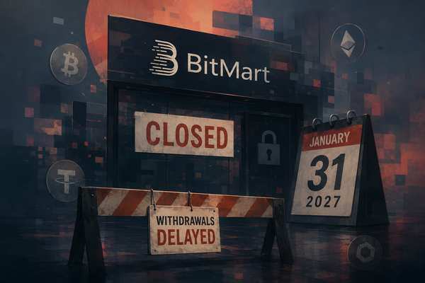 Закрывающаяся криптобиржа BitMart задерживает вывод средств