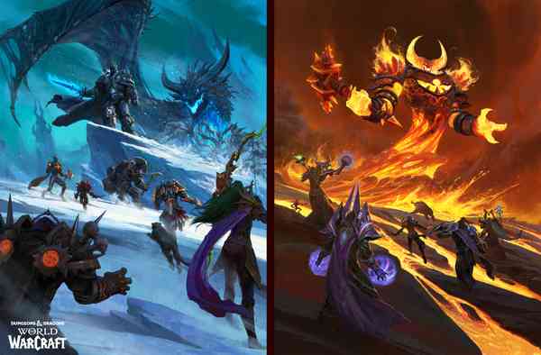 D&D набирает 20 очков в коллаборациях Nerd, анонсируя наборы World of Warcraft и Star Wars