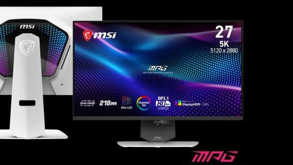 MSI представила монитор с разрешением 5K, частотой 180 Гц и подсветкой Mini LED