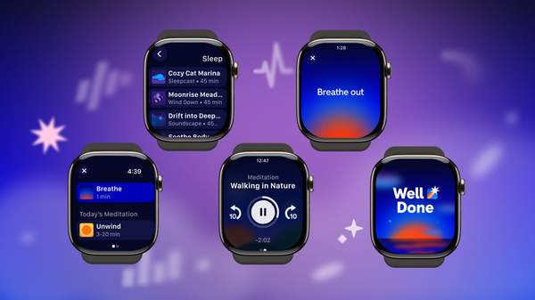 Новое приложение Headspace для Apple Watch использует частоту пульса, чтобы узнать, когда вам нужен перерыв