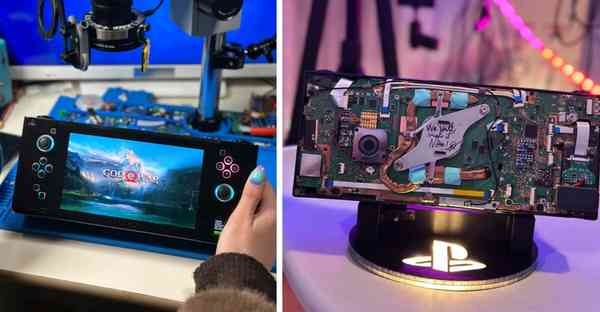 Моддер превратил PlayStation 4 Slim в портативную консоль с 7-дюймовым OLED-экраном