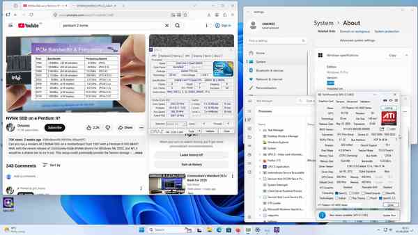 Энтузиаст запустил Windows 11 на компьютере с памятью DDR, чипом Intel Core 2 Quad и видеокартой Radeon HD 4650