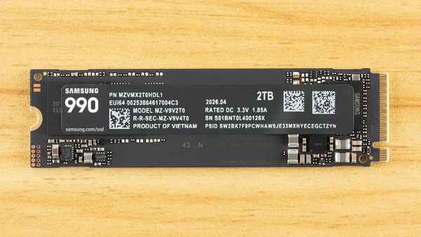 «Антикризисные» SSD Samsung 990 поступили в продажу — от $270 за 1 Тбайт
