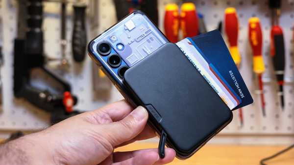 This toolless modular lever-action wallet is the coolest I’ve stuck to my phone